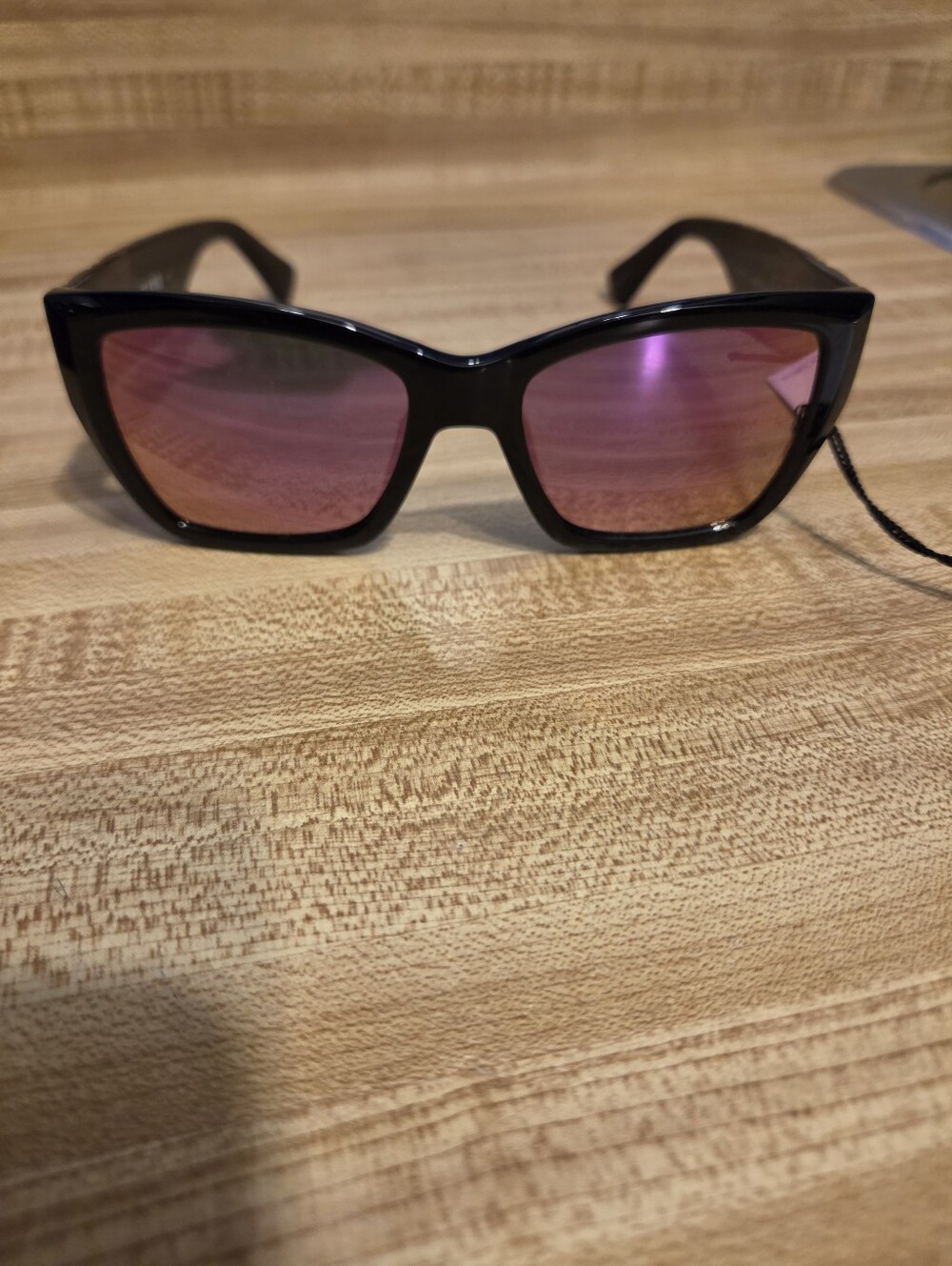 Kurt Geiger NWT Oversized Sunglasses W/Rainbow Accent